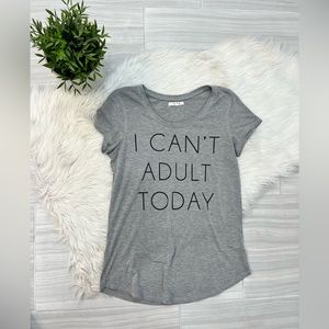 Maurices Grey Graphic Tee